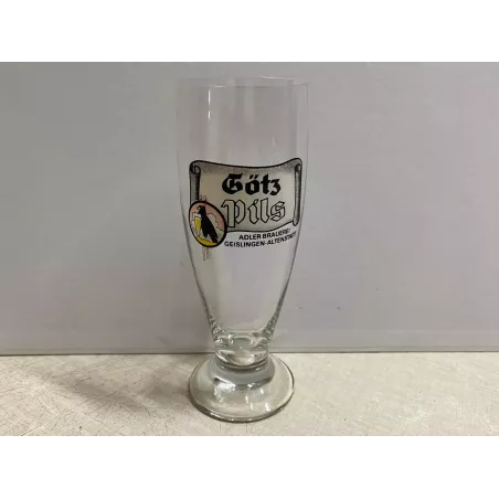 1 VERRE GOTZ PILS 25CL HT 17.20CM