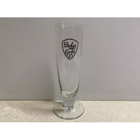 1 VERRE  DEHER  GOLD 25CL HT 19CM