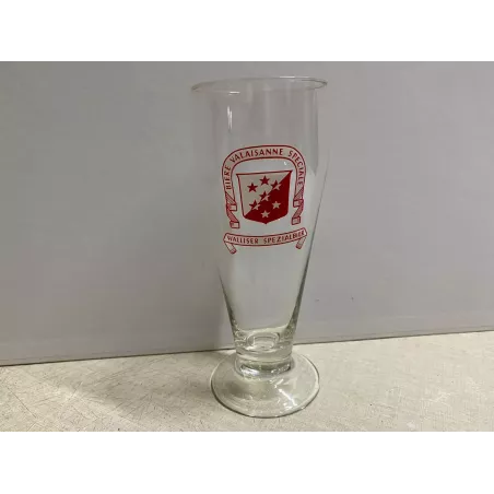 1 VERRE  WALLISER BIER 30CL HT 17.50CM