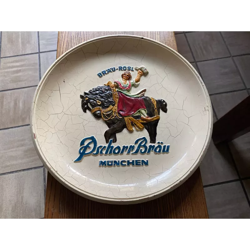 ASSIETTE  PSCHORR-BRAU  DIAMETRE 36.50CM