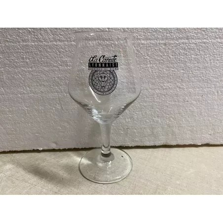 1 VERRE LA CANULE  25CL HT 18.70CM  LYON
