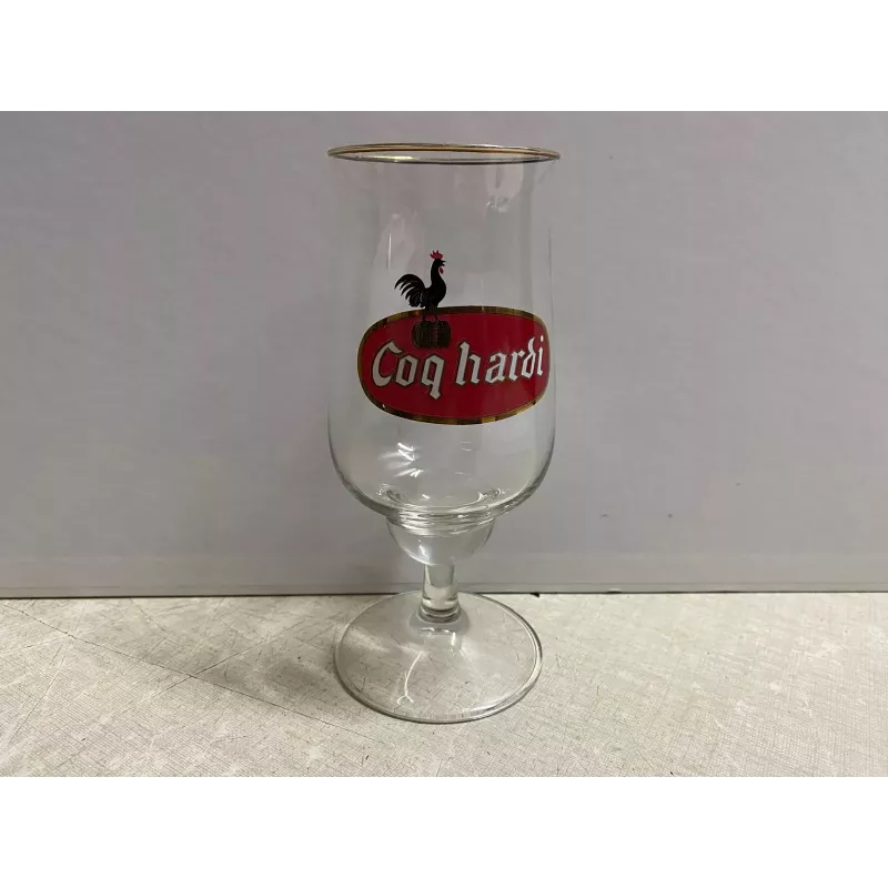 1 VERRE  COQ  HARDI  25CL HT 16CM