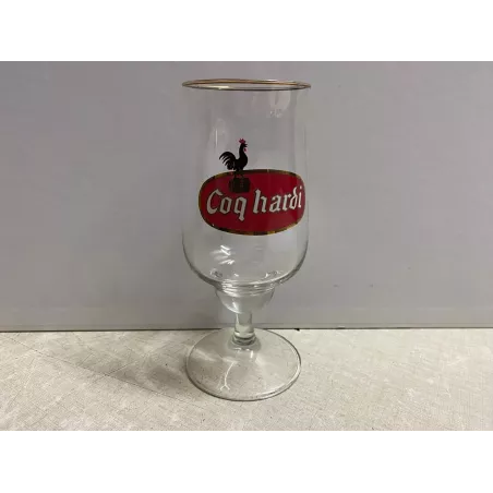1 VERRE  COQ  HARDI  25CL HT 16CM