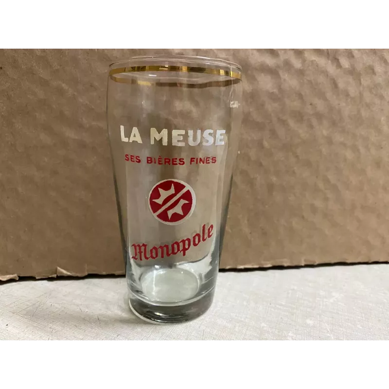 1 VERRE LA MEUSE MONPOLE 25CL HT 13CM