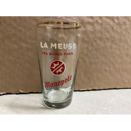 1 VERRE LA MEUSE MONPOLE 25CL HT 13CM
