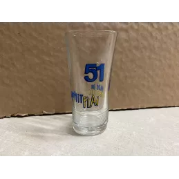 1 VERRE PASTIS 51  UN P'TIT   FLAI  HT 12.30CM
