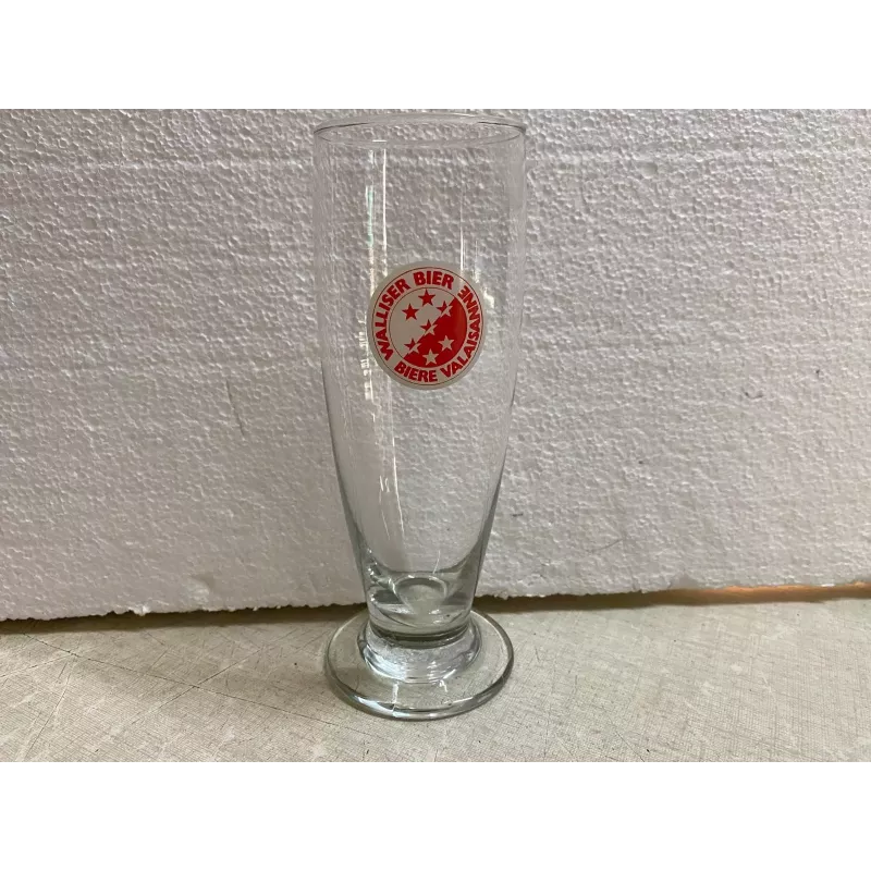 1 VERRE WALLISER BIER 30CL HT 17.80CM   SUISSE
