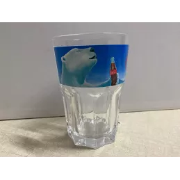 2 VERRES COCA-COLA  OURS  33CL HT 12.20CM