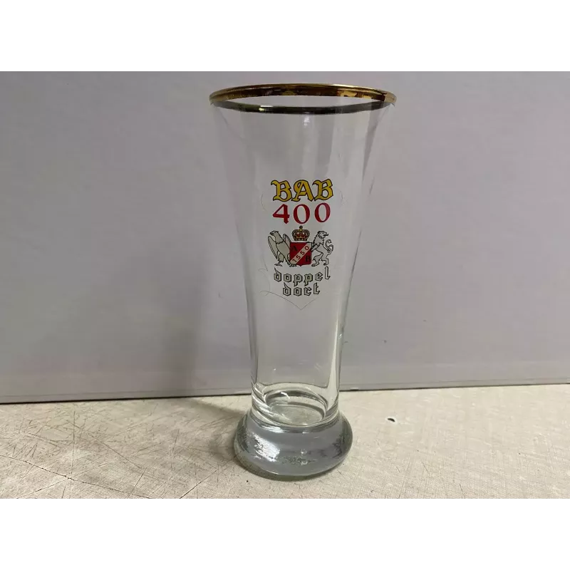 1 VERRE BAB 400 DOPPEL DORT 25CL HT.17CM