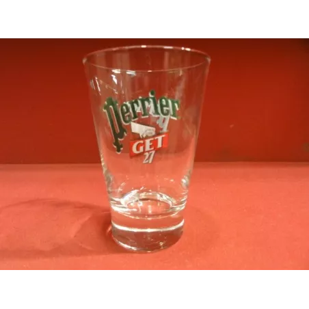 5 VERRES PERRIER  GET/27  P. M HT 12CM