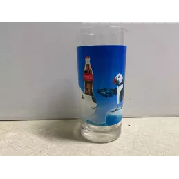 1 VERRE COCA-COLA  OURS HT 13.50CM
