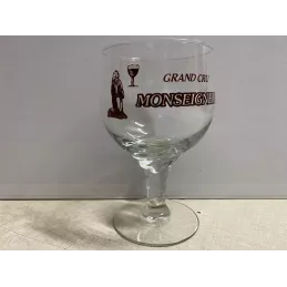 1 VERRE  GRAND CRU  MONSEIGNEUR 33CL HT 15.40CM