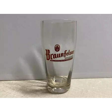 1 VERRE BRAUNFELSER PILSNER  30CL HT 14.80CM