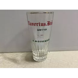 1 VERRE  BRASSERIE  F. MOEREMANS 25CL HT 14.20CM