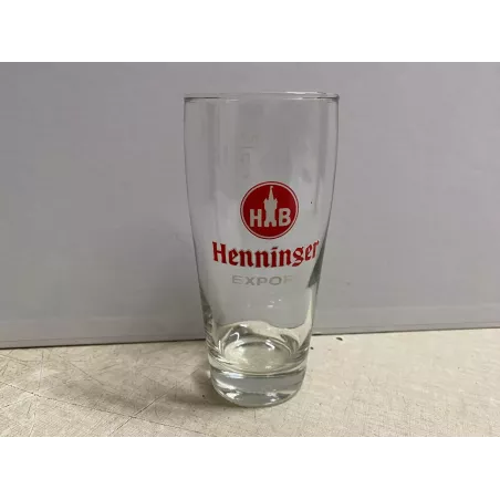 1 VERRE HENNINGER EXPORT 25CL HT 14.20CM