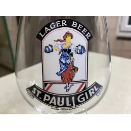 1 VERRE ST PAULI GIRL  50CL HT 15.20CM