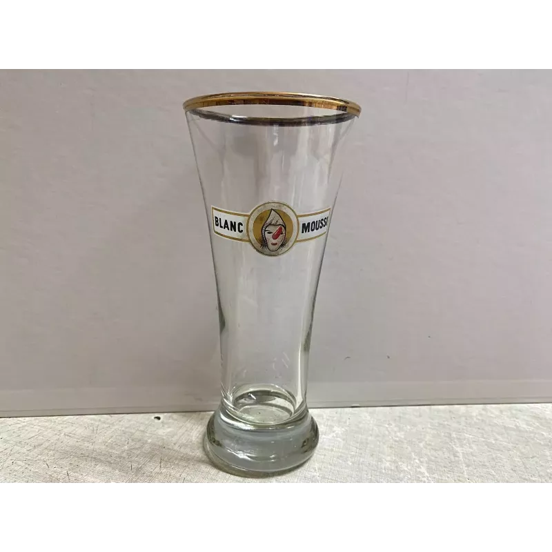 1 VERRE BLANC MOUSSI 25CL  HT 17CM