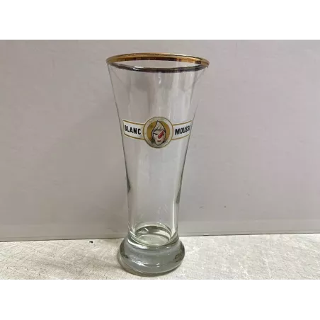 1 VERRE BLANC MOUSSI 25CL  HT 17CM