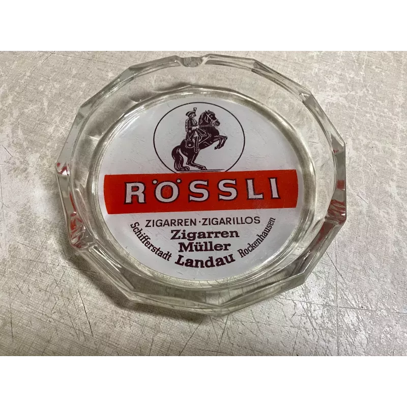 CENDRIER  CIGARETTES  ROSSLI  DIAMETRE 16.50CM