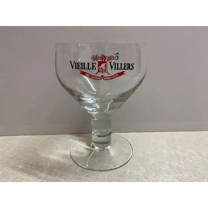 1 VERRE VIEILLE VILLERS  25/33CL HT 14.30CM