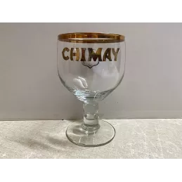 1 VERRE CHIMAY  33CL HT 14.80CM
