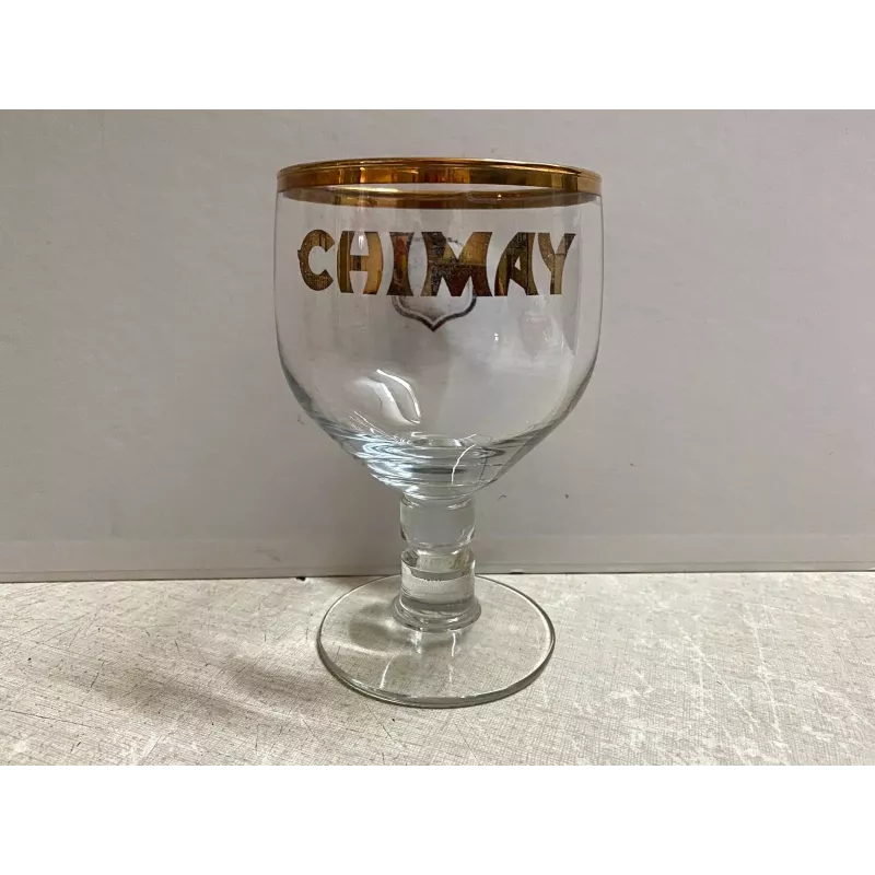 1 VERRE CHIMAY  33CL HT 14.80CM