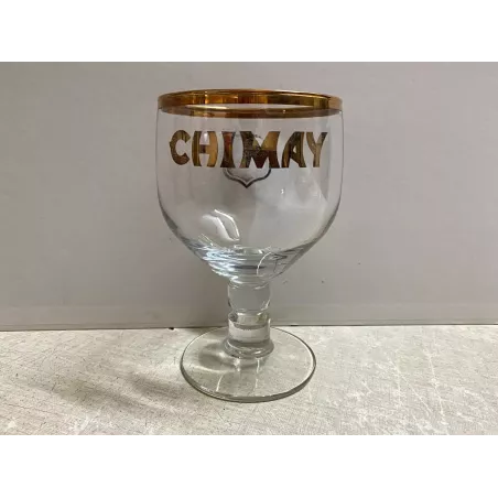 1 VERRE CHIMAY  33CL HT 14.80CM