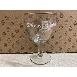 1 VERRE ST SIXTUS WESTVLETEREN 33CL HT.15.70CM