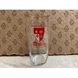 1 VERRE  MUTZIG  20CL HT 12CM