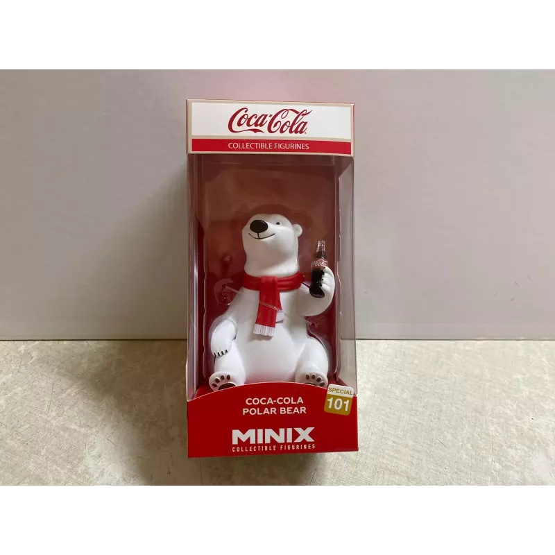 FIGURINE MINIX COCA-COLA  OURS HT 10CM