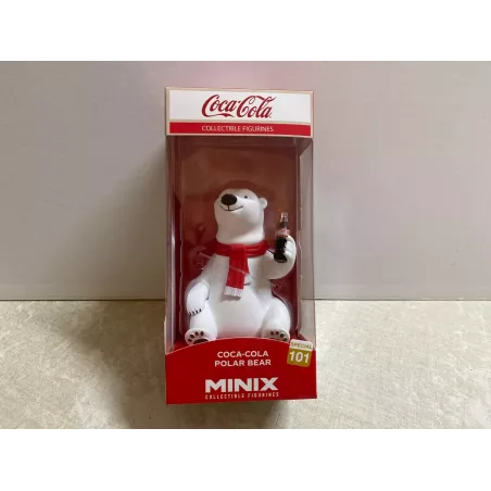 FIGURINE MINIX COCA-COLA  OURS HT 10CM