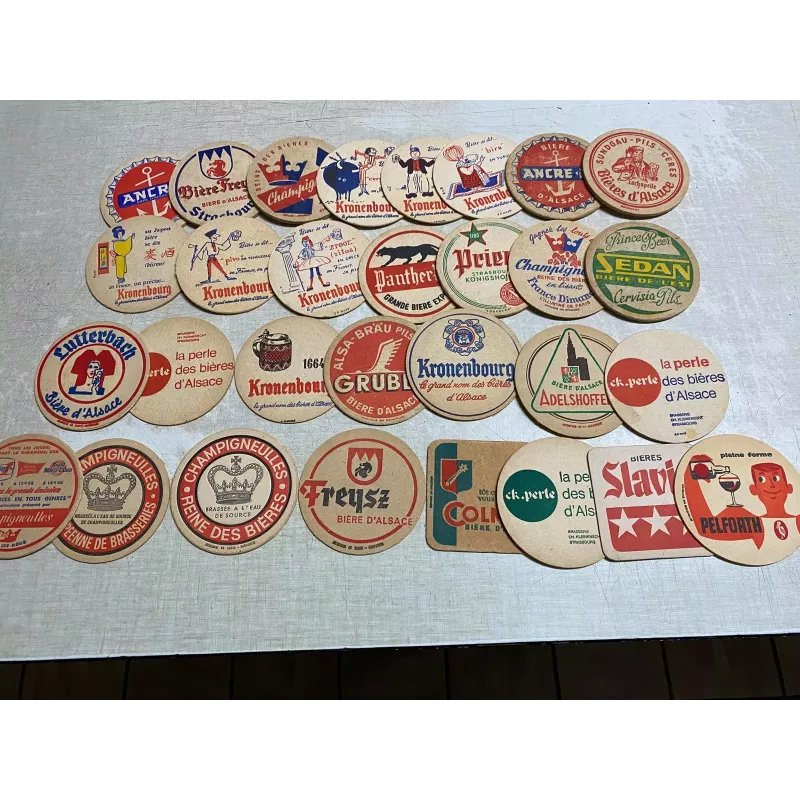 30 ANCIENS  SOUS BOCKS DIFFERENTS FRANCAIS N°255