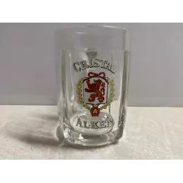 CHOPE EMAILLEE  CRISTAL ALKEN 25CL HT 11CM