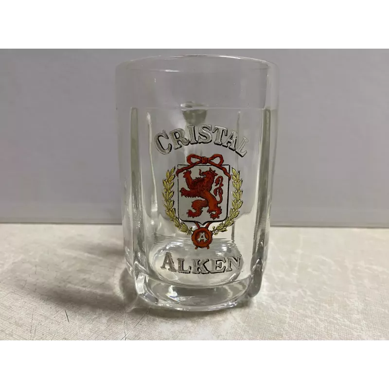 CHOPE EMAILLEE  CRISTAL ALKEN 25CL HT 11CM