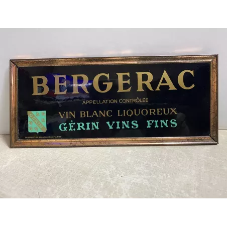 GLASSOID  BERGERAC  26.50CM X11.40CM