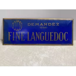 GLASSOID DEMANDEZ UNE FINE LANGUEDOC 28CM X10.70CM