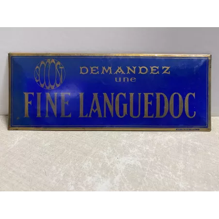 GLASSOID DEMANDEZ UNE FINE LANGUEDOC 28CM X10.70CM