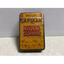 BOITE CAPSTAN  NAVY CUT  CIGARETTES  7.50CM X4.90CM X1.50CM