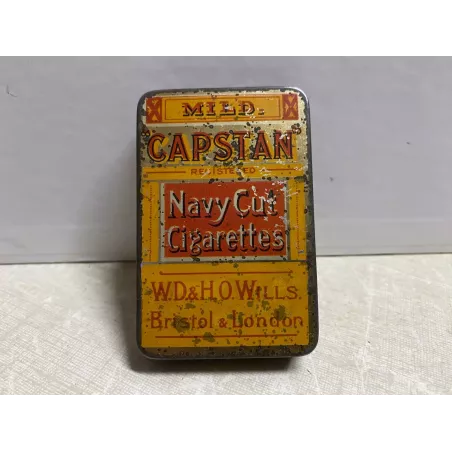BOITE CAPSTAN  NAVY CUT  CIGARETTES  7.50CM X4.90CM X1.50CM