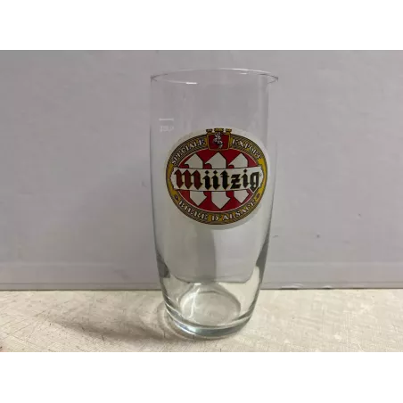 1 VERRE MUTZIG  20CL HT 12CM