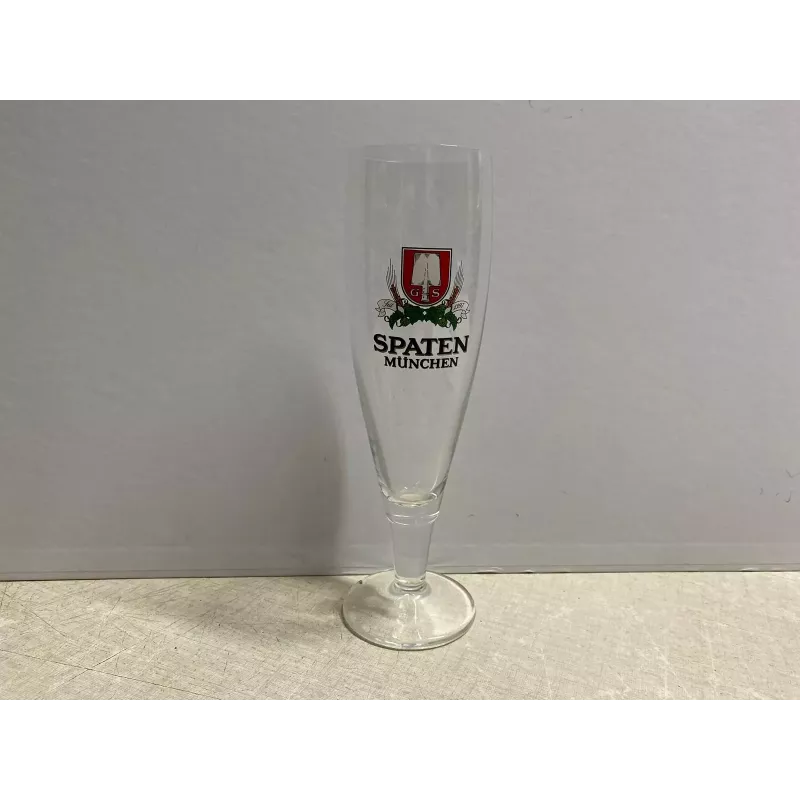 1 VERRE SPATEN  MUNCHEN  25CL HT.21.40CM