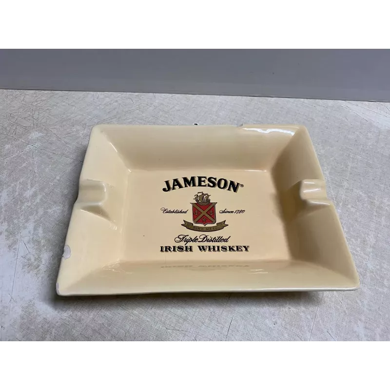 CENDRIER JAMESON GRAND MODELE  20.50CM X15.70