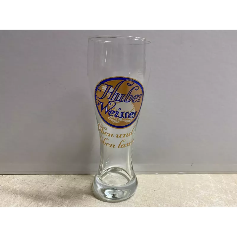1 VERRE HUBER WEISSES 30CL HT 20CM