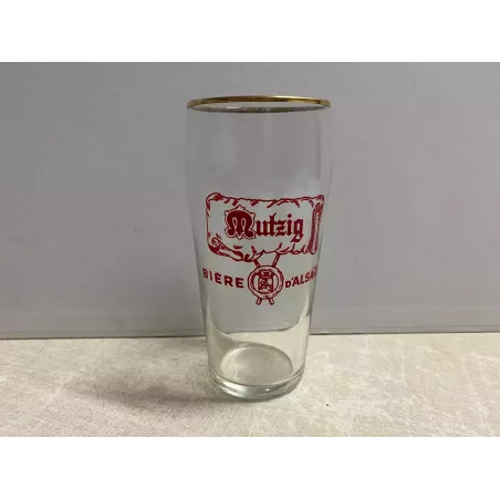 1 VERRE MUTZIG 25CL HT 13.30CM