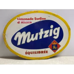 GLASSOID MUTZIG LIMONADE  32.50CM X24CM