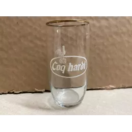 1 VERRE COQ HARDI  25 CL HT 12CM