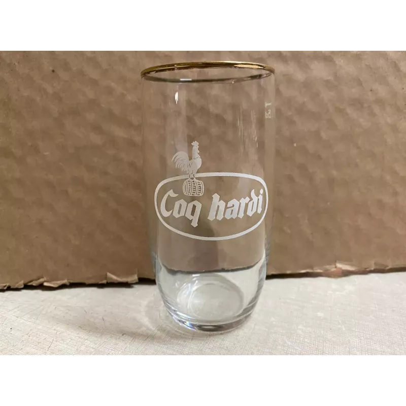 1 VERRE COQ HARDI  25 CL HT 12CM