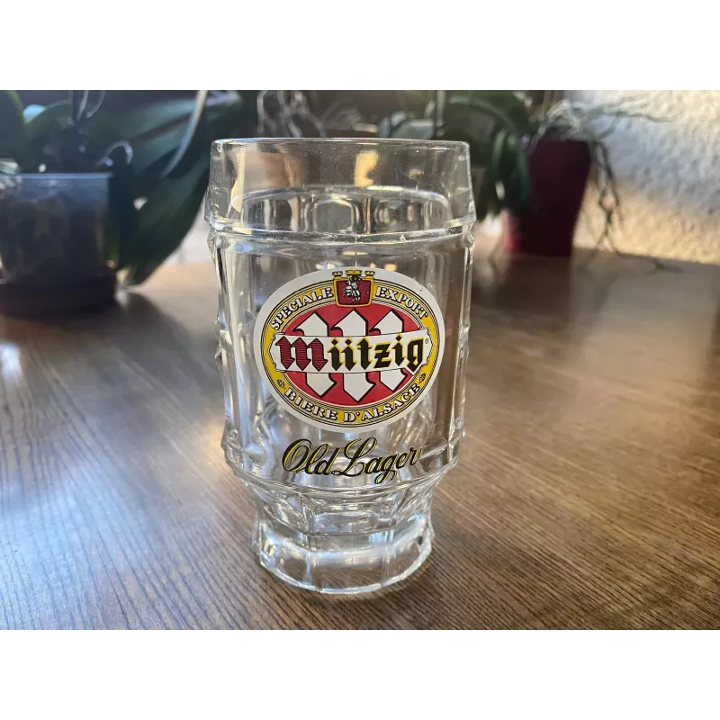 CHOPE MUTZIG  OLD LAGER 25CL HT 12.80CM