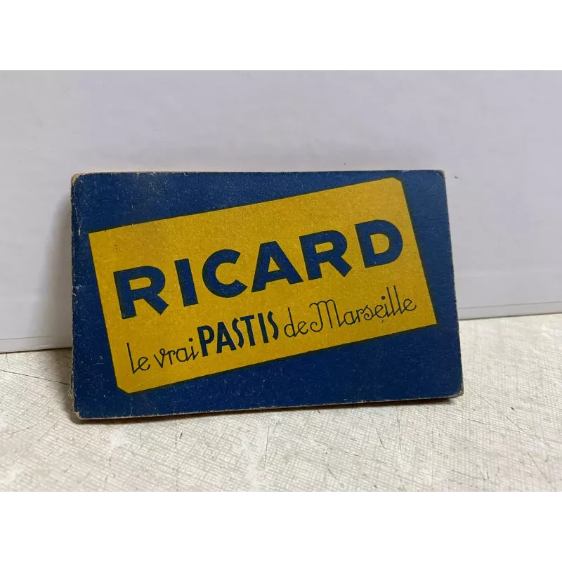 CARNET RICARD 9.80CM X6CM