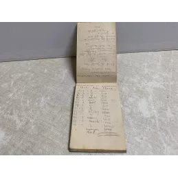 CARNET RICARD 9.80CM X6CM